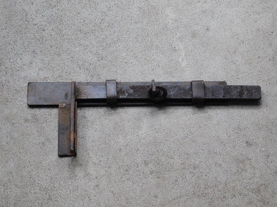 Vintage Messing Deur Klink Antieke Raam Bouten Schuifslot Hardware Fittingen Bronzen Poort Houten Deur 10x3cm 125g
