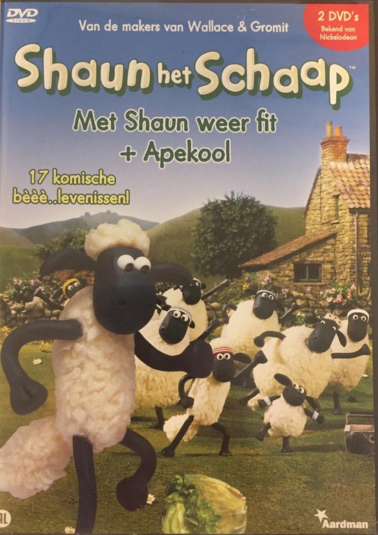 Shaun Het Schaap; Met Shaun Weer Fit & Apekool (2 Dvd's!)