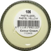 SL - Dekkende Kleurcreme - Pastel Geel - (Schoensmeer - Schoenpoets)
