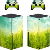Xbox Series X - Console Skin - Grassland Fusion - 1 console en 2 controller stickers