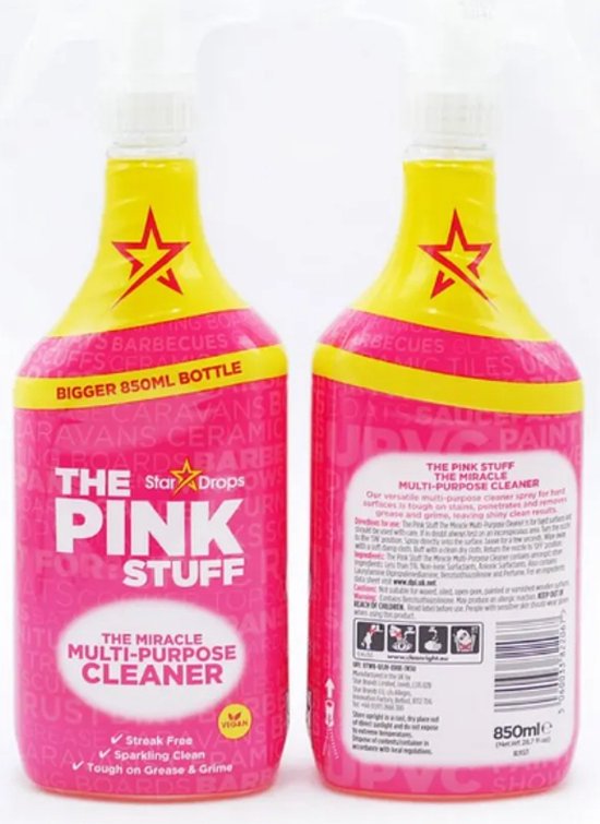 Stardrops - The Pink Stuff - Le nettoyant désinfectant Power