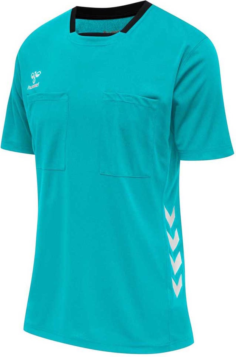 Hummel Referee Chevron SS Jersey Dames - sportshirts - lichtblauw - Vrouwen - hummel
