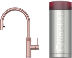 Quooker Flex Koper Rose met Combi+ Boiler