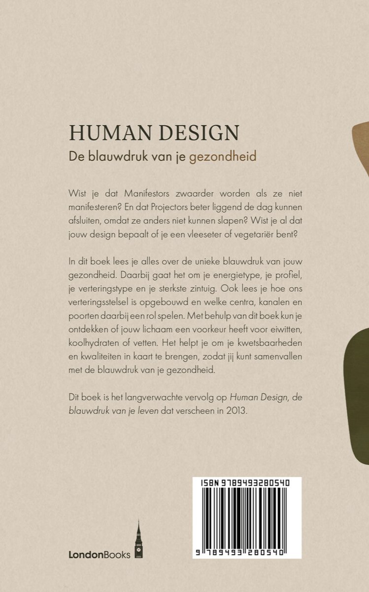 Human Design - back cover