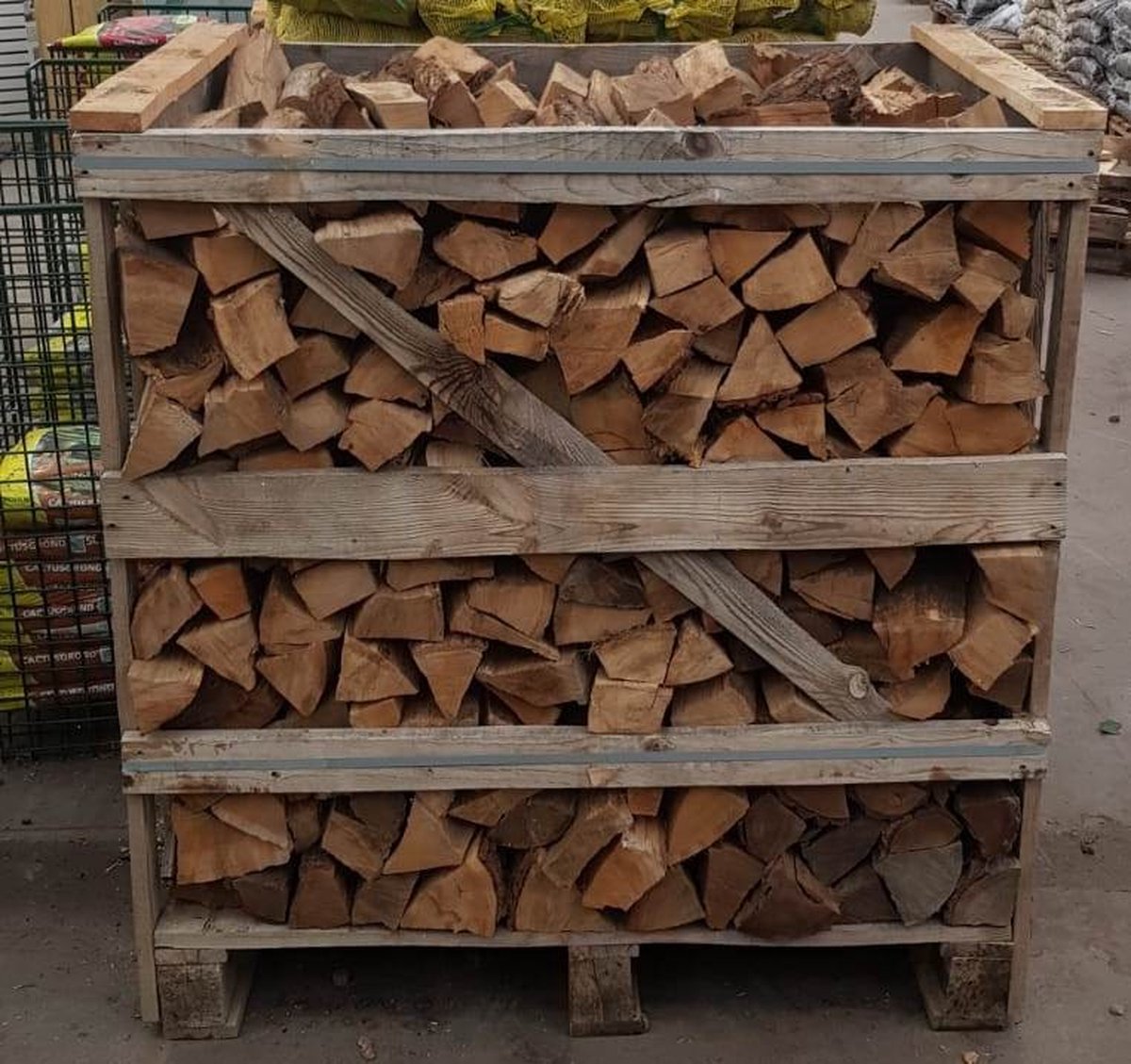 Warentuin mix - Openhaard eikenhout pallet