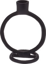 Candle Holder 15 cm Zwart