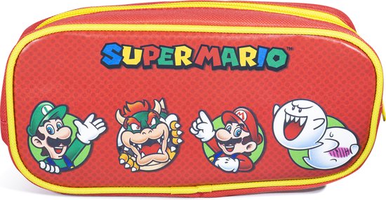 Super Mario - Potloodetui met cirkels
