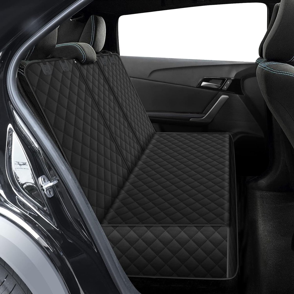Image of Achterbank Beschermhoes Waterbestendig Krasbestendig Antislip Hangmat - Bescherming tegen Vuil en Vacht voor Auto's en SUV's