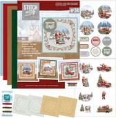 Stitch And Do On Colour 24 - Amy Design - Snowy Christmas