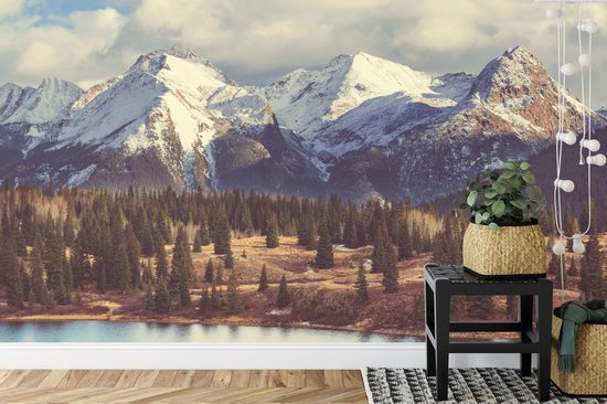 Papier peint photo Mountaintops - Papier peint non tissé - 520 x 318 cm