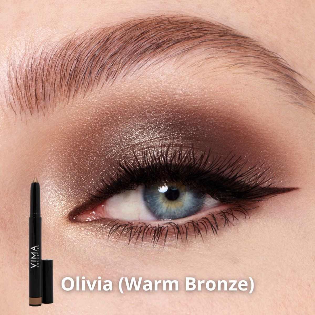 VIMA Eyeshadow stick - Copper (Julia) - Long-Lasting - High Pigmentation - Waterproof