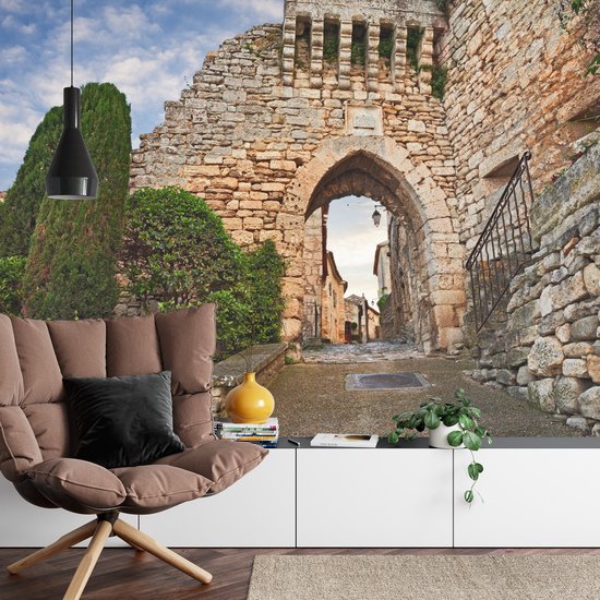Panoramisch behang 400 x 280 cm huis slaapkamer