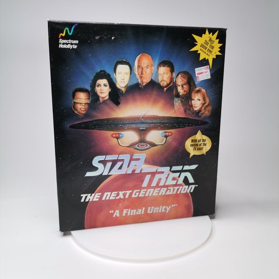 Vintage Collector Pc Game Star Trek The new Generation a Final Unity