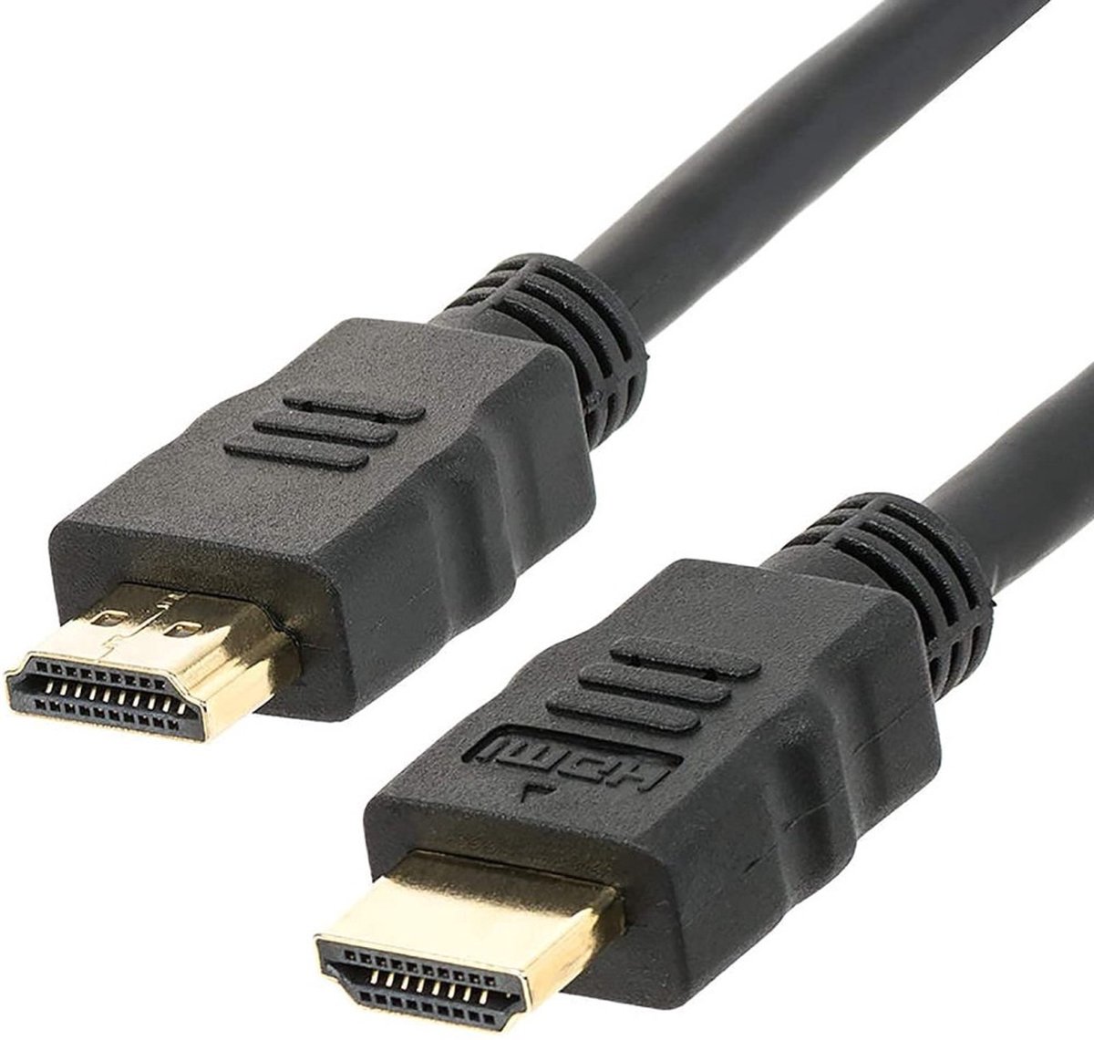TECHly HDMI Aansluitkabel 1.00 m ICOC-HDMI-4-010NE High Speed HDMI met ethernet Zwart [1x HDMI-stekker - 1x HDMI-stekker]
