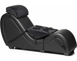 XR Brands AH233-BLACK - Kinky Sex Chaise with Love Pillows - Black