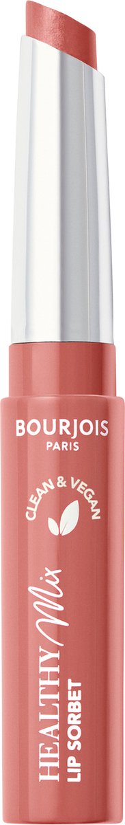 Bourjois Healthy Mix Clean Lip Sorbet - Peanude Butter 06 hydraterende lippenbalsem vegan make-up 17 g