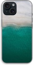 Case Company® - Hoesje geschikt voor iPhone 15 hoesje - Stranded - Soft Cover Telefoonhoesje - Bescherming aan alle Kanten en Schermrand