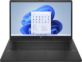 HP 17-cp0351nd - Laptop - 17.3" - Windows 11 Home - AMD Ryzen™ 5 5500U 4.0 GHz - 16GB RAM - 512GB SSD - FHD, Gitzwart