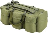 The Living Store Duffle Bag Army-like - 62x27x27 cm - Vert olive