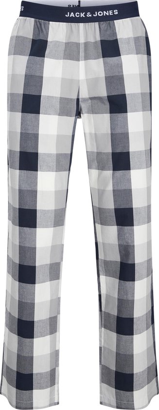 Jack & Jones Pantalon de pyjama JACSIMON pour homme en Katoen tissé à carreaux - Taille M