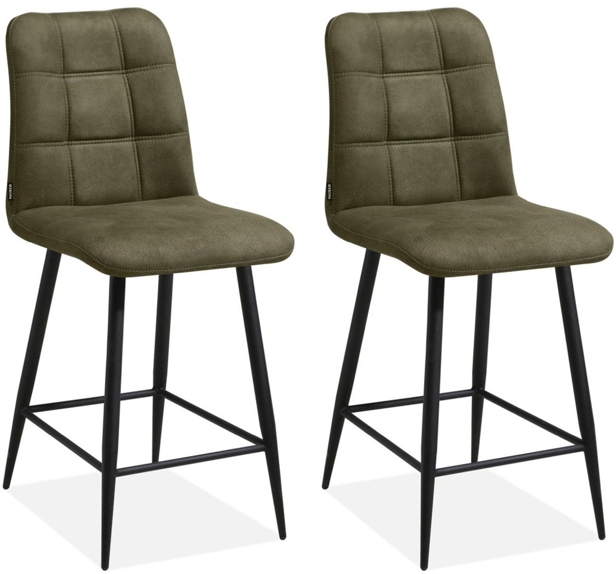 Barstoel Dex - Moss (set van 2 stoelen)