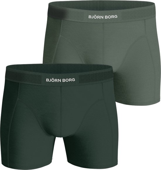 Björn Borg Lyocell boxers - heren boxers normale lengte (2-pack) - multicolor - Maat: L