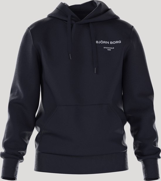 Björn Borg Essential Hoodie - blauw - Maat: XXL