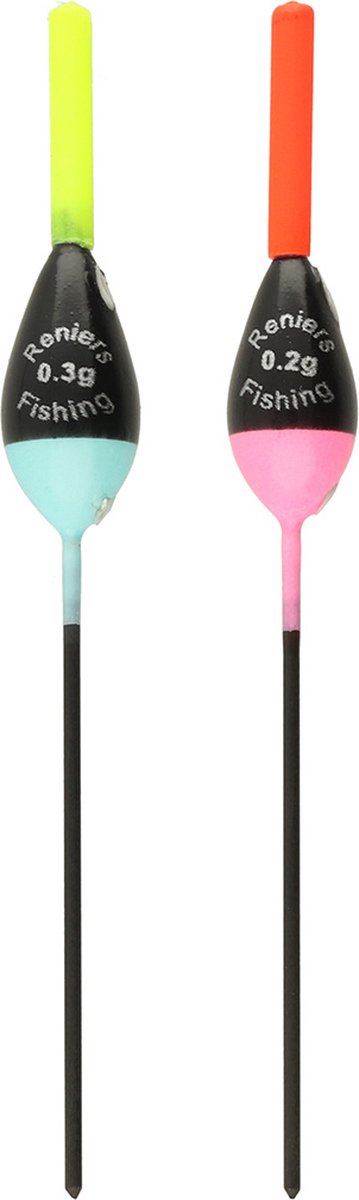 Reniers Fishing Dobber RF 71 Up – Sterke Inline Dobber voor Kant- en Plantenvisserij - Kleur: rood,Maat: 0.50g