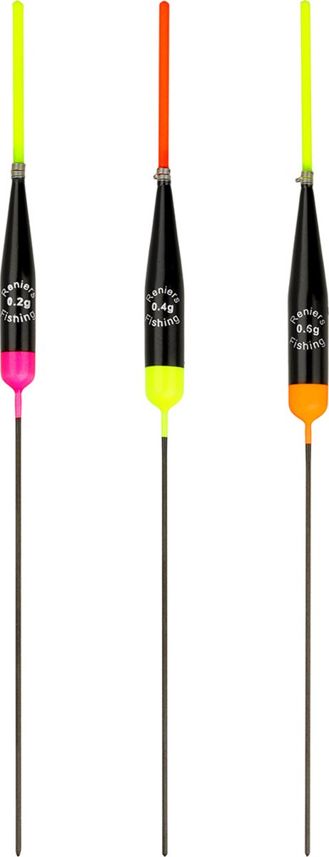 Reniers Fishing Dobber RF N20 – Gevoelige Flesvorm Dobber voor Maden en Levend Aas - Kleur: rood,Maat: 0.80g