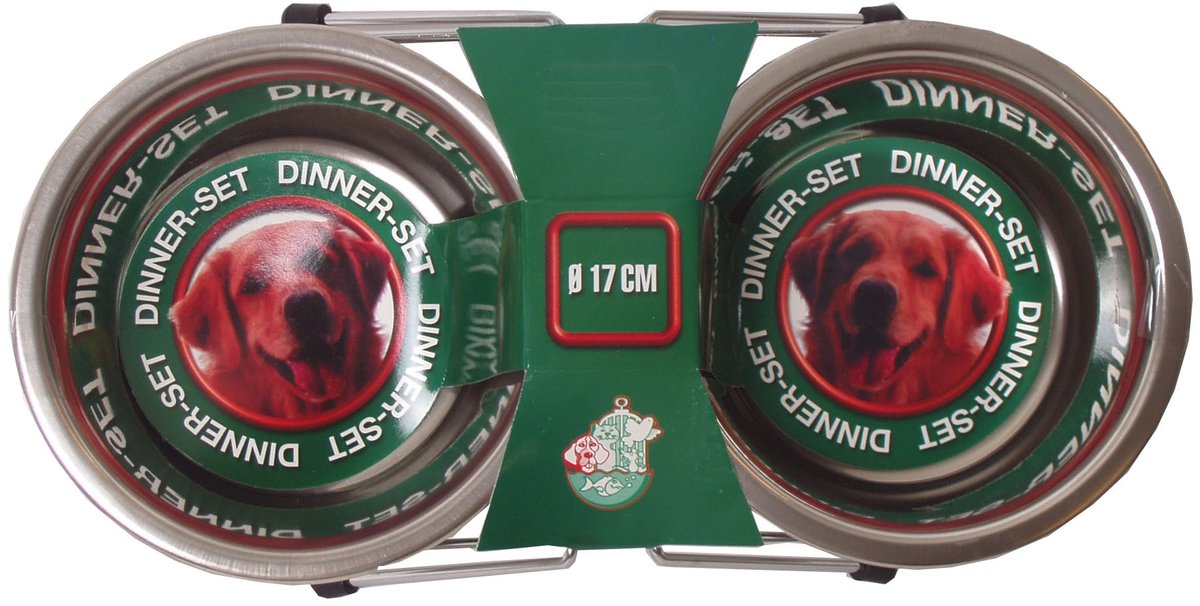 Gebr de Boon dinner set incl 2 rvs bakken 17 cm