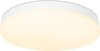 HOFTRONIC - Lumi Badkamer Plafondlamp 30cm Wit - IP54 Waterdicht - 18W 1500 lumen - 2700K Warm wit - Voor woonkamer, badkamer, gang, zolder, kelder en slaapkamer - Plafonniere LED