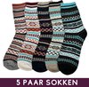 5 paires Boho