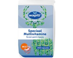 Wapiti Speciaal Multivitamine: de benodigde vitamines en mineralen na een Gastric Bypass / maagverkleining / WLS - 200 capsules