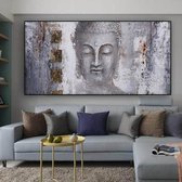 Diamond painting – Budha – 80x40 cm – vierkante stenen