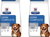 2x Hill's Prescription Diet Canine Derm Complete omgaan met voedselallergieën 1.5 kg