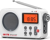 Bol.com Kleyn - Radio op Batterijen - FM/AM Wereldontvanger - Grote Display - Timerfunctie - Wekker - USB-stroomvoorziening of B... aanbieding