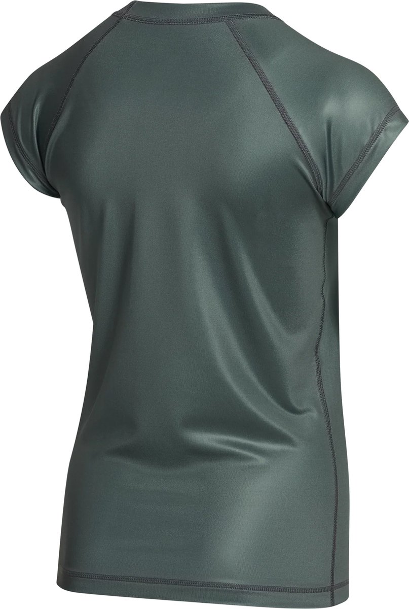 Mystic Dames Star Korte Mouw Lycra Vest - Donker Oli