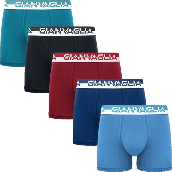 5 PACK Boxershort Heren | Katoen | Maat XL | Multicolor | Ondergoed Heren | Onderbroeken Heren |