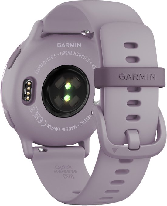 Garmin Vivoactive 5 - Sporthorloge - AMOLED-Scherm - Orchid/Orchid Metallic
