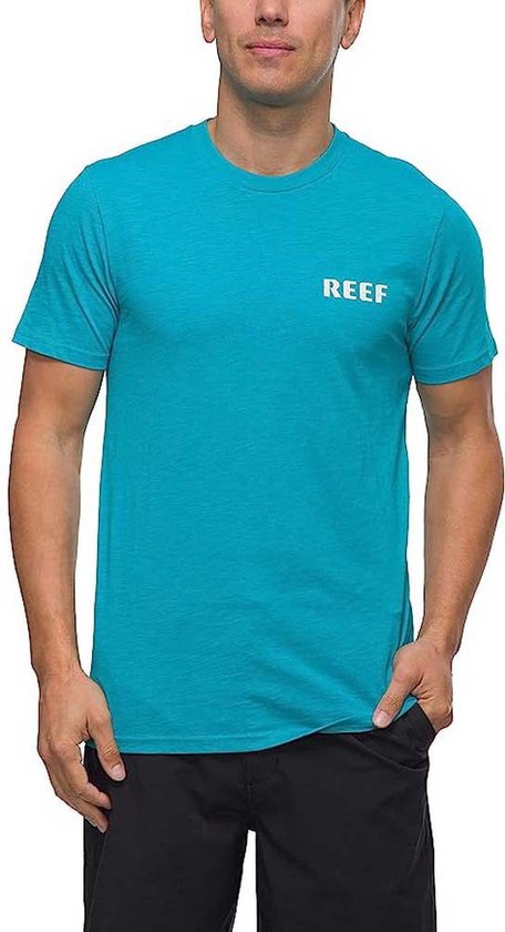 Reef Hawaiian Bread T-shirt Met Korte Mouwen Blauw L Man