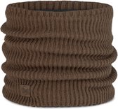 BUFF® Knitted & Fleece Neckwarmer RUTGER BRINDLE BROWN - Nekwarmer