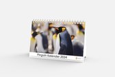 Bureaukalender 2024 - Pinguïn - 20x12cm - 300gms