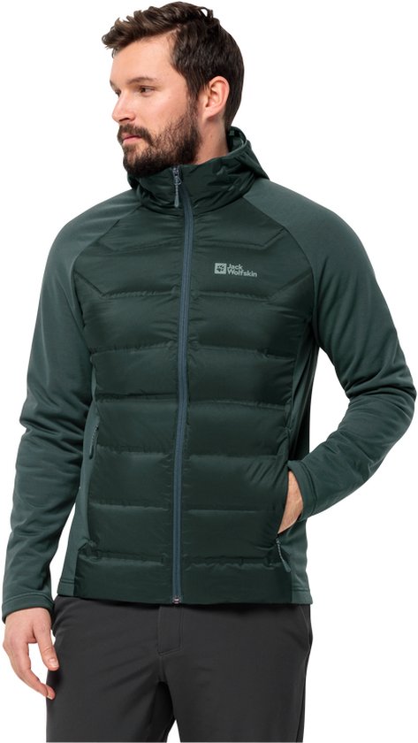 Jack Wolfskin TASMAN DOWN HYBRID M Heren Outdoorjas - Maat L