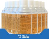 X-one Insectenspray | voordeelverpakking 12 Stuks | Anti vlieg en Mug | aérosol