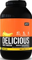 QNT|Délicieux lactosérum|Protéine Protéine en poudre|Shake protéiné|2,2 kg | Banane