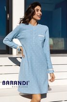 Barandi Milano Nachthemd Milano-2 Licht Blauw - maat XL