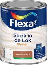 Flexa Strak in de lak - Binnenlak Mat - Warm Colour 5 - 750ml