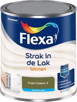 Flexa Strak in de lak - Binnenlak Zijdeglans - Calm Colour 1 - 1l