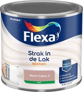 Flexa Strak in de lak - Binnenlak Mat - Warm Colour 3 - 500ml