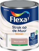 Flexa Strak op de muur - Binnen Mat - Warm Colour 3 - 1l